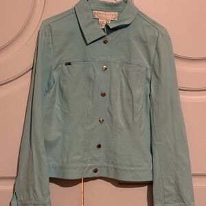 Doncaster Women's Sky Blue Jean Jacket